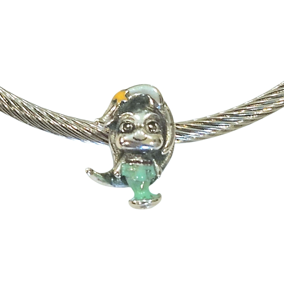 LINX Discontunued Sterling Silver Little Mermaid Bracelet Charm